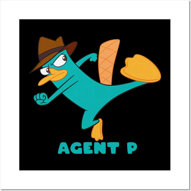 Agent P Wall Art by lazymost